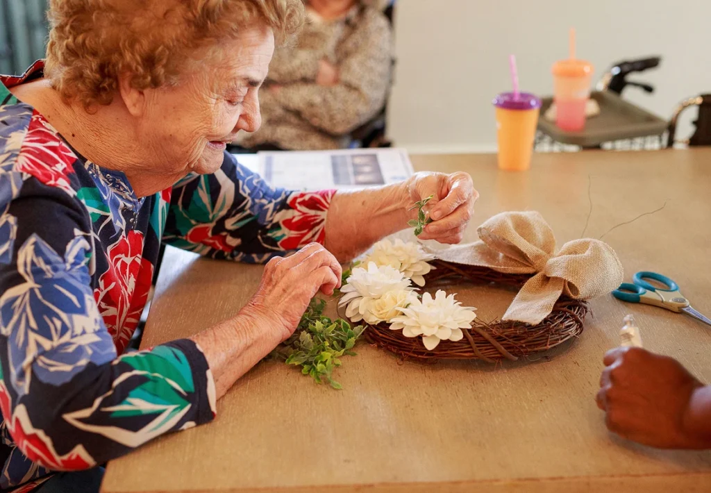 Audubon Care Homes activity memory care